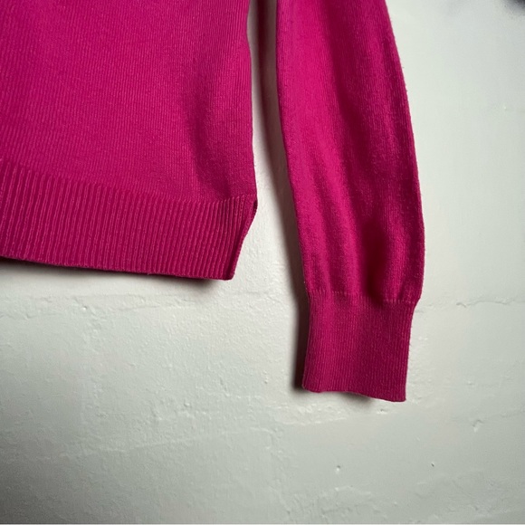 Gap Kids sz XXL (14-16) girls Cardigan Pink Longsleeve barbiecore cotton blend - Picture 3 of 11